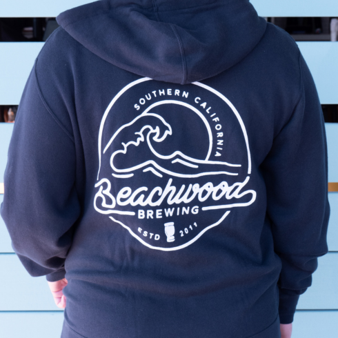 Beachwood Brewing SoCal Hoodie - Navy - Unisex