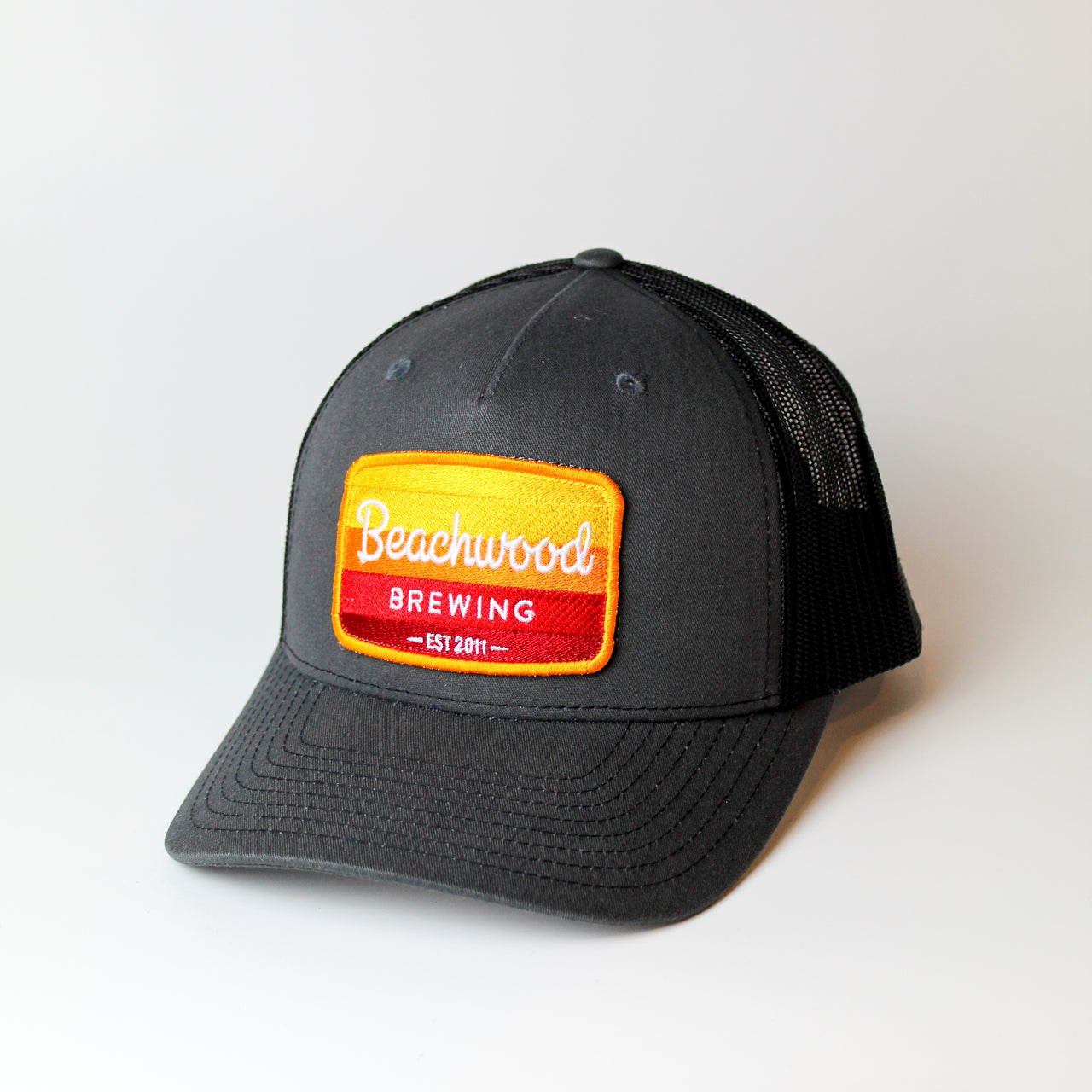 Richardson Sunset Patch Hat in Dark Gray